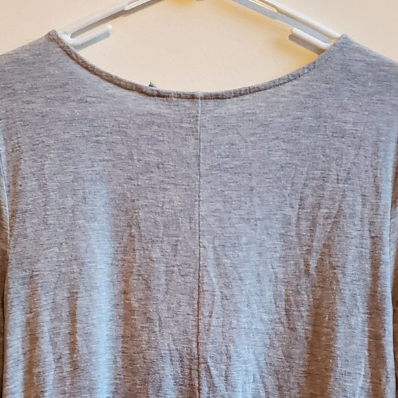 Athleta Gray Scoop Neck Jersey Size Small - Picture 13 of 16